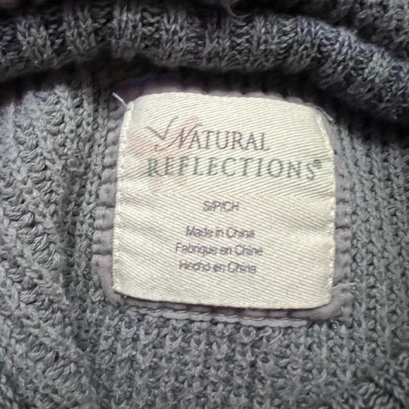Natural Reflections boho hooded sweater Size Small - Picture 3 of 10